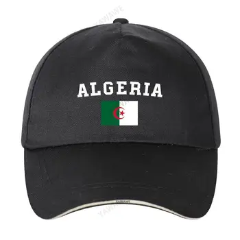 Algéria Zászló Baseball Sapkák Nyári Nap Algéria Kalap Divat Állítható Férfi Sapka