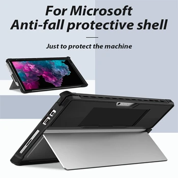 All-in-One védőtok A Microsoft Surface Pro 4/5/6/7 HADD Felület tok A tolltartó Tablet Tartozékok