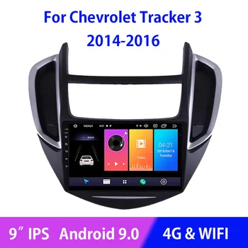 Android 9.0 WIFI 4G autórádió Multimidia Videó Lejátszó Chevrolet Tracker 3 2014 2015 2016 GPS Navi 9