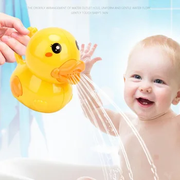 Aranyos Baba Fürdő Játék A Gyerekek Aranyos Kacsa Öntözés Víz Spray Szórófej Fürdőszoba Locsolás Zuhany Úszás, Vízi Játékok Gyerekeknek Ajándék