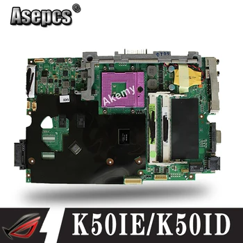 Asepcs K40IE/K40ID/K50ID/K50IE Laptop alaplap Az Asus K40ID K50ID K40IE K50IE X50DI K40I K50I Teszt eredeti alaplapja