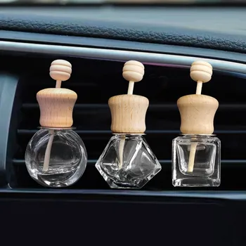 Autó Levegő Kilépő Parfümös Üveg Dekoráció Klímaberendezés Lyuk Aromaterápiás Klip Üres Üveget Klip Aranyos Kreatív