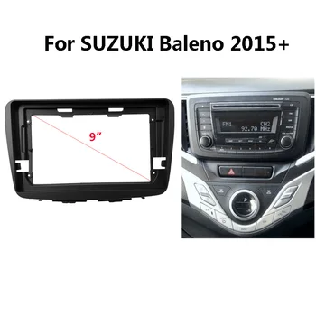 Autórádió Fascia A SUZUKI Baleno 2015+ Auto Hifi ABS Műanyag Panel Beépítő Keret Előlap DVD - /CD-Audio Dash Keret Készlet