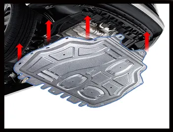 autós kiegészítők, Műanyag motor őr VW Scirocco 2008-2016 Motor csúszás sárvédő lemez ötvözött acélból, a motor őr Autó Acces