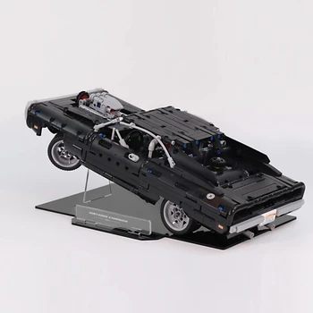 Az Akril Kijelző Állni 42111 Dom Dodge Charger Játékok, építőelemek (NEM Tartalmazza Modell )