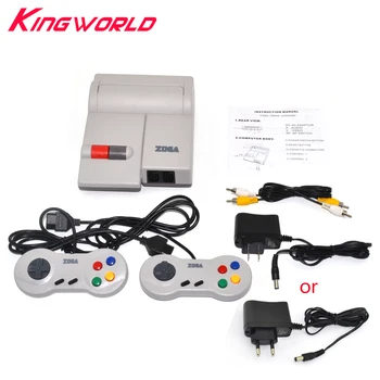 Az EU vagy az usa plug közé tartozik Két vezérlő kábelek A NES 101 Klón Konzol nélkül játék patron