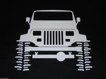 Az x2 Jeep YJ Wrangler Hajlító Crawler_ Matrica, Matrica