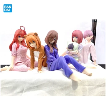 Banpresto Eredeti Nakano Ichika Nino Miku kihasználja őket Amu A Tömör ötös ikrek Anime Ábra Cselekvési Modell Játékok Gyerekeknek