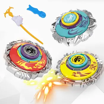 Beyblade Tört Fusion Gyro a launcher mini hordozható játék a gyermekek oktatási dekompressziós játék Gyerekeknek 8 éves