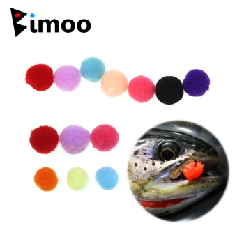 Bimoo 20db, 8 mm-es 10mmm Horgászni utánozni, hal, tojás Roe Lazac pisztráng lebegő csali plüss golyó Tojás