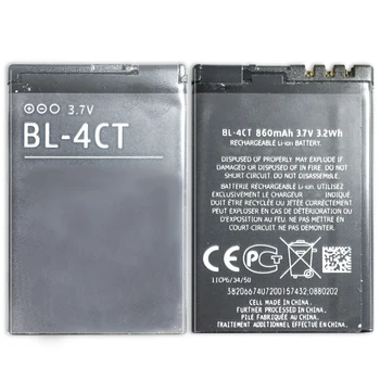 BL-4CT Akkumulátor Csere Nokia 5310 6700S X3 X3-00 7230 7310C 5630 2720 2720A 7210C 6600F BL4CT BL 4CT+nyomon Követési Számot
