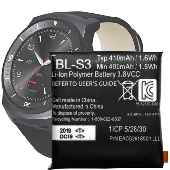 BL-S3 Akkumulátor LG Nézni Urbánus W150 LG-W150 Akkumulátor Csere-Javítás Rész