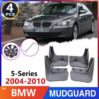 BMW 5-ös Sorozat E60 2004~2010 Gumi Sárvédő Sár Fedél 2005 2006 2007 2008 2009 Mudflaps Splash-Proof-Őrök Autó-Tartozékok-az Áruk