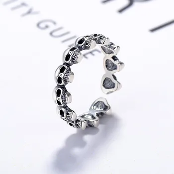 Bohém Koponya Gyűrű A Nők Bohém Gyűrűk Fél Trend Koreai Kreatív Geometriai Szabálytalan Ékszer Ajándék