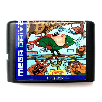 Boogerman Egy Pick-Film Kaland Matrica B 16 Bites Játék-Kártya A Sega Mega Drive & Sega Genesis