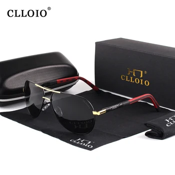 CLLOIO a Férfiak Klasszikus Alumínium Polarizált Napszemüveg Nők Vezetési Szemüveg Pilóta napszemüvegek Márka Tervezője Vintage Férfi Napszemüveg