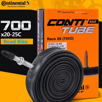 Continental Race 28 Kerékpár Gumi 700C Országúti Kerékpár gumiabroncs 700*23c/25c Belső Cső 700x20-25c pneu interieur Bicikli alkatrész BMX maxxi