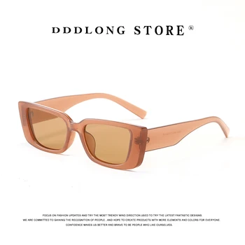DDDLONG Retro Divat Tér Napszemüveg Nők Tervező Férfi napszemüvegek Klasszikus Vintage UV400 Árnyékban Oculos De Sol D62