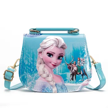 Disney hercegnő gyermekek válltáska lányok Messenger táska új Fagyasztott Elsa Anna lány baba válltáska fagyasztott táskák