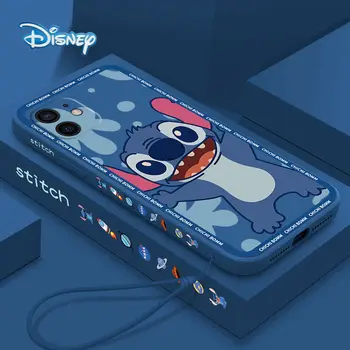 Disney Szem Telefon tok iPhone 13 12 11 Pro Max Mini XR XS 7 8 Plusz SE Rajzfilm Aranyos Anti-Őszi Mobiltelefon védőburkolatok