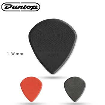 Dunlop Választani. 471R3 MAX-GRIP JAZZ 3 nylon anyag, csúszásmentes/kopásálló akusztikus/elektromos gitár választ. 1.38 mm vastagságú.