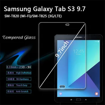 Edzett Üveg Samsung Galaxy Tab S3 T719 SM-T719 SM-T820 T820 T825 8.0 9,7 hüvelykes Tablet, a Képernyő Védő Védő es évekbeli film