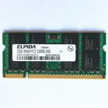 ELPIDA DDR2 RAM 2GB 667MHZ laptop memória 2GB 2Rx8 PC2-5300S-555 ddr2 667 2 gb-os laptop ram