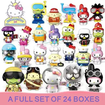Eredeti Hello KT Játékok 45th Anniversary Klasszikus Eredeti Doboz Anime Karakter Baba Vak Box Játék Gyermek Születésnapi Ajándék