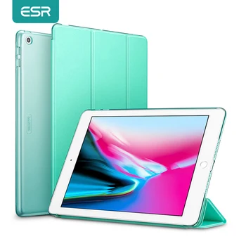 ESR tok iPad 9.7 2018 PU Bőr Ultra Slim PC hátlap tok iPad 2018 Érdekesség coque közelében Hurrá Szín