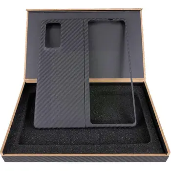 F7000 Összecsukható Szénszálas Vékony Védő Megfelelő Kevlar 5G Fold2 Fedél Samsung Mobile Fekete Z Esetben Telefonon G Y1J4