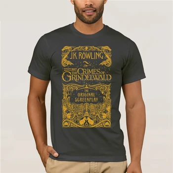 Fantasztikus Állatok A Bűncselekmények Grindelwal j.k. Rowling t-shirt Trendi Kreatív Grafikus póló Felső