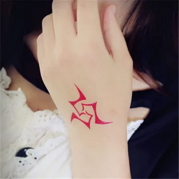 FateZero fate stay night Matou cosplay Animációs Rajzfilm logó tetoválás tetoválás Matrica XR080