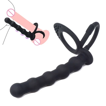 Felnőttek Erotikus G-pont Anális Plug Dildók AV Varázspálca, Anális Gyöngyök Klitorisz Stimulátor Masszírozó Szexuális Játékszerek Nőknek a Férfiak Maszturbáció