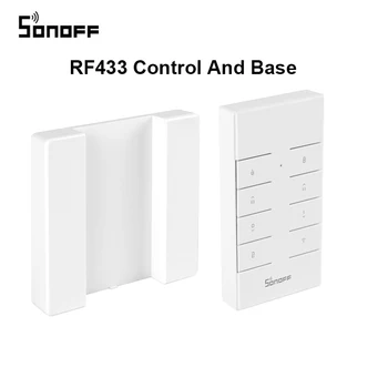 Ingyenes Dropshipping SONOFF 433 MHz-es relé RF Távirányító Működik SONOFF BASICRF, RF/Slampher/4 CSATORNA Pro/TX Sorozat/RF-Híd