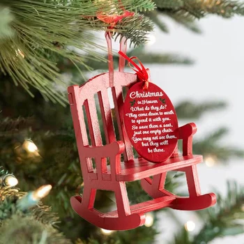 Karácsony A Paradicsomban Emlékmű Dekoráció Mini Fa Hintaszék A Tartalmas Címke Logó Asztali Lakberendezési Család, Szerelem