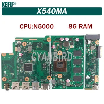 KEFU X540MA alkalmas ASUS X540MA A540 X540M laptop alaplap CPU: N5000 8G-RAM, 100% - os vizsgálat az OK gombra