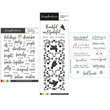 Kívánja a Madarak Tiszta Bélyegző Scrapbooking DIY Stencil A Dekoráció Dombornyomás Sablon Bélyegek Kártya, Kézzel készített Ajándékok Album Napló Kellékek