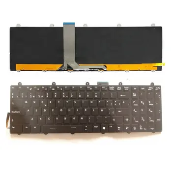 Latin-spanyol Laptop Billentyűzet, az MSI CR70 CR61 CR60, CX61 CX70, GE70 GE60, GT60 GT70, GX60 GX70, 7 Színű Háttérvilágítással