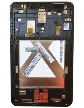 LCD LED Képernyő Panel érintőképernyő Digitalizáló Közgyűlés a Keret FEKETE B080EAN02.0 Asus MeMO Pad 8 ME180 ME180A K00L Tabletta