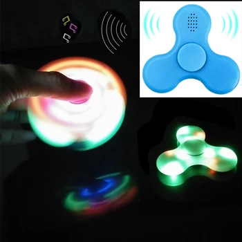 LED-Bluetooth Hangszóró Fidget Spinner EDC ABS Ellátott Bluetooth Csatlakozás Hogy egy Zene Autizmus ADHD Szorongás, Stressz