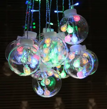 LED Vaku labdát Lámpa String Esküvő Karácsony Hálószoba Dekoráció Lámpa String Csillagfény 1,5 m 10led