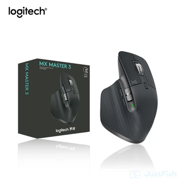 Logitech MX Mester 3 MX Master 2-es, Vezeték nélküli Egér, Vezeték nélküli, Vezeték nélküli 2,4 G Vevő