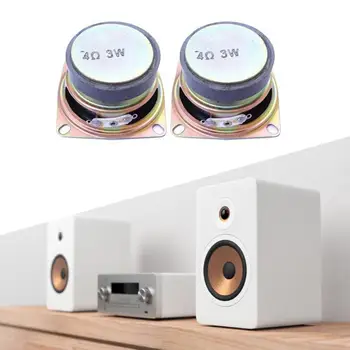 Mini Hordozható Audio Hangszórók Teljes körű Hang Hangszóró 4Ohm 3W-os Kihangosító DIY házimozi Sound Rendszer