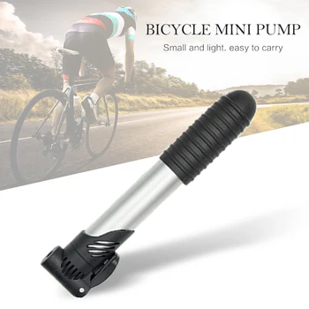 Mini hordozható nagy szilárdságú műanyag kerékpár pumpa, kerékpár gumi inflator ultra-könnyű modulok önálló inflator Kerékpározás Levegő TSLM1