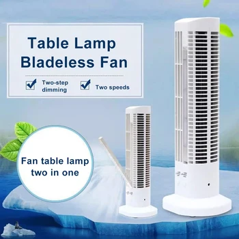 Mini Ventilátor Elektromos Biztonságos Hordozható Asztali Hűtő Ventilátor 3 Sebesség Beállítások Oszcilláló Torony Ventilátor Haza Utazási Iroda