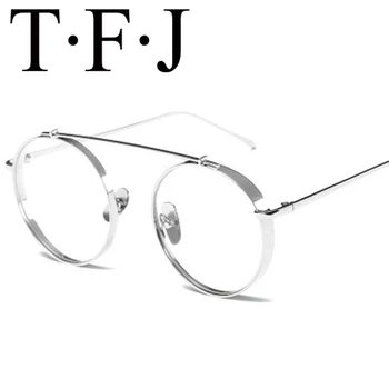 Modern Szemüveg Nők Vintage Tiszta Lencse Átlátszó, Nagy, Kerek Napszemüveg Szemüveg A Férfi Sport Napszemüvegek Tükör