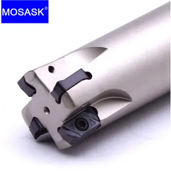 MOSASK EXN03R 16 20 25 mm CNC szármarók LNMU Dupla Oldalon Gyorsan Etetés Marók