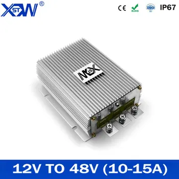 Nagy Teljesítmény 12V, hogy 48V 10A 15A 720W DC DC Boost Konverter 12V, hogy 48V Lépés Autós Áramátalakító Szabályozók CE