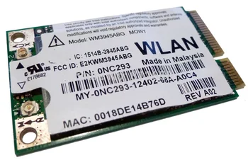 Nagykereskedelmi Hálózati Kártya Intel 3945ABG WM3945ABG Mini PCI-E 54 mbps Wifi Vezeték nélküli kártya DELL D420 D430 D520 ONC393