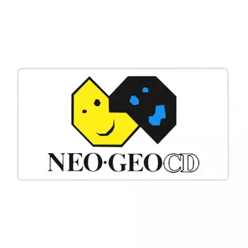 Neo Geo CD Logó Gaming Mouse Pad Billentyűzet Asztal Matrac XXL Anyag Mousepad a Gamer